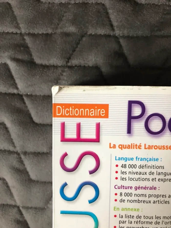 Dictionnaire Larousse Poche - photo numéro 3