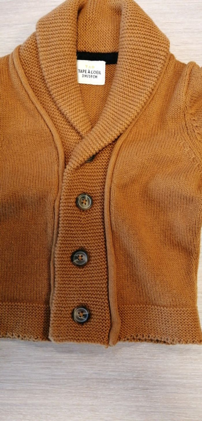 Gilet en laine 3 mois - photo numéro 4
