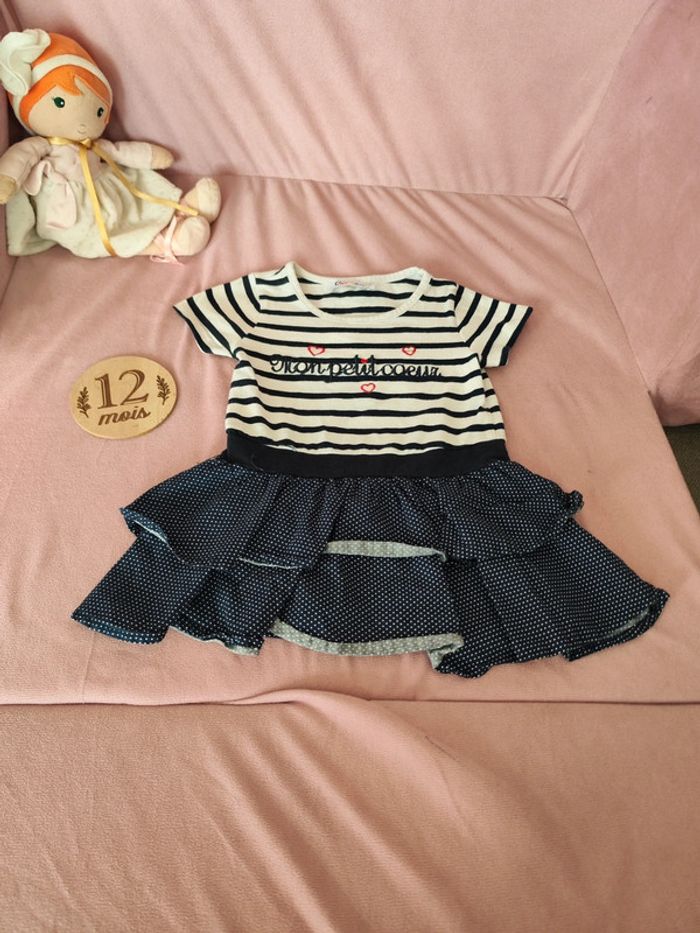 Robe rayée