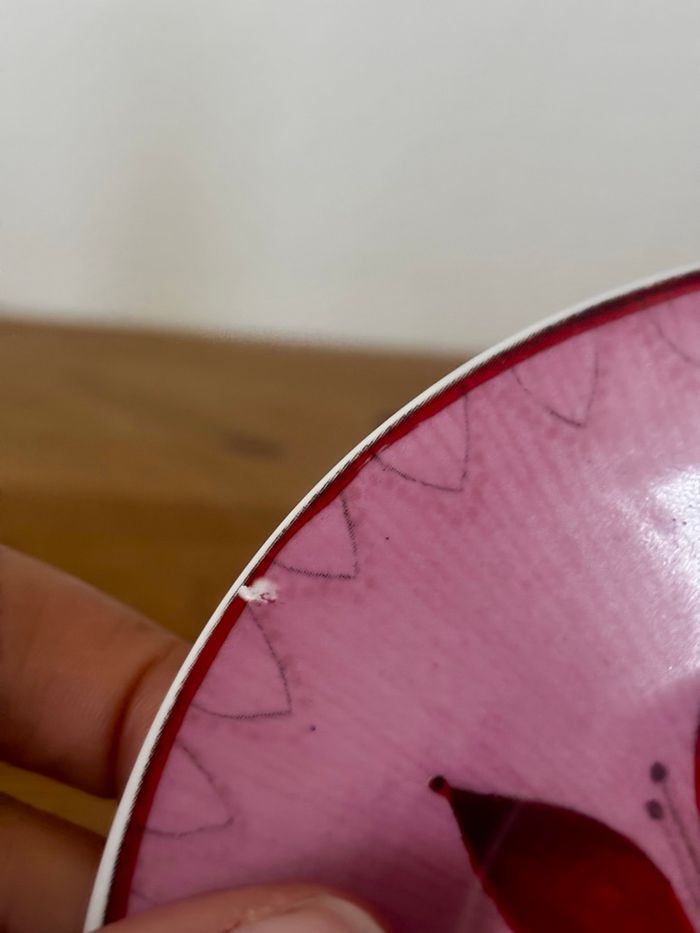 Ensemble de 4 tasses et soucoupes Fragonard visages  du monde - photo numéro 2