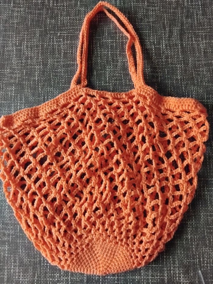 Sac filet au crochet