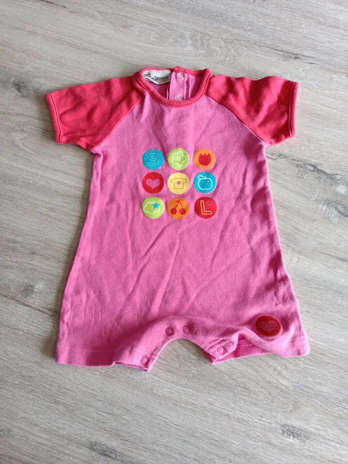 44. Pyjama combishort Tout Simplement 6mois 67cm - photo numéro 1