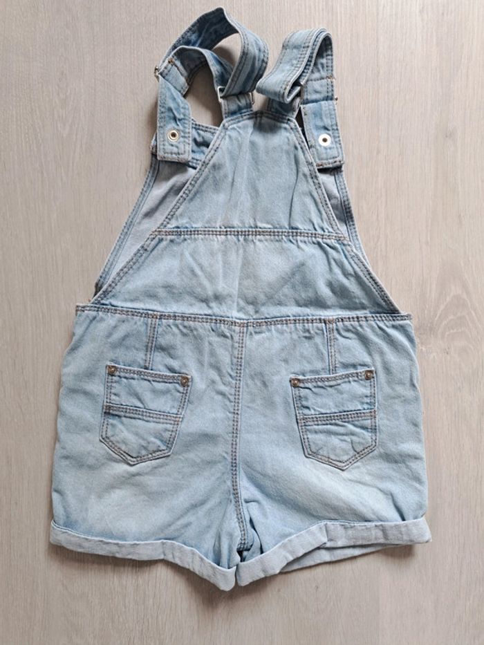 Salopette short jean - photo numéro 2