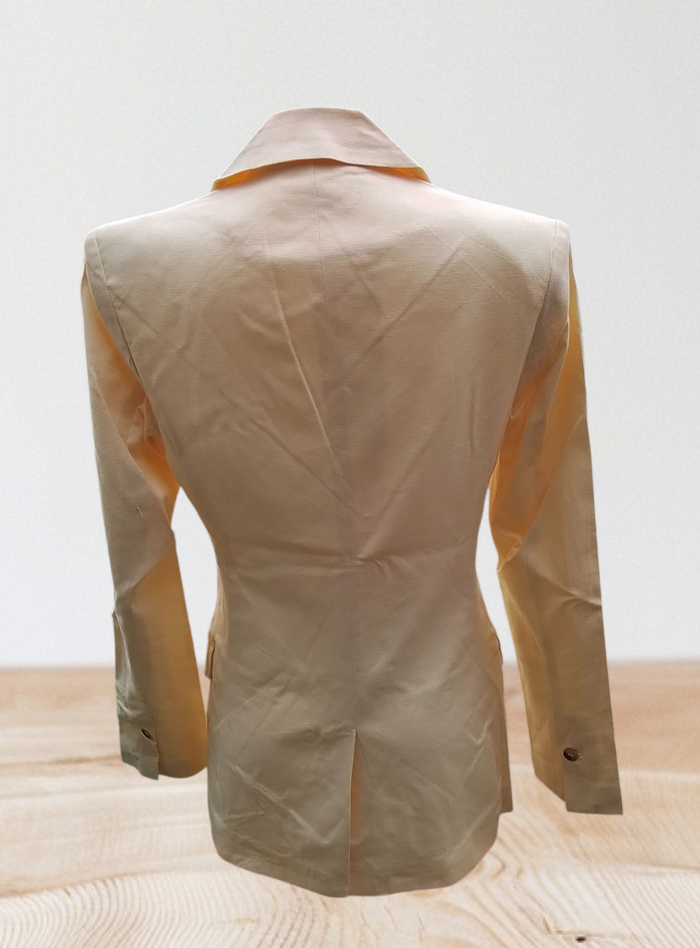 Blazer veste jaune paille taille XS/S Neuf avec étiquette·JustFab - photo numéro 3