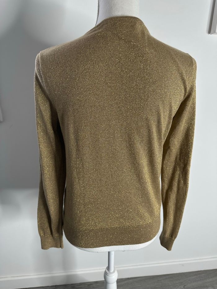 Cardigan doré Lauren Ralph Lauren T38 M - photo numéro 4