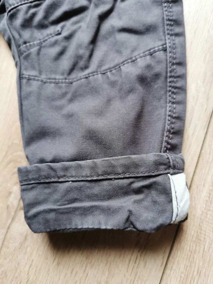 Pantalon épais gris Obaïbi 12 mois - photo numéro 7