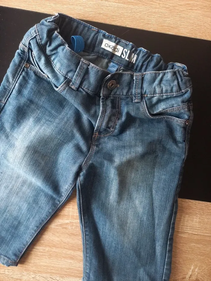 Short en jean Okaïdi 10 ans - photo numéro 2