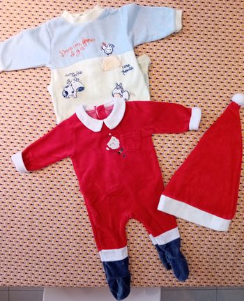 Lot de 2 pyjamas garçons 6 mois