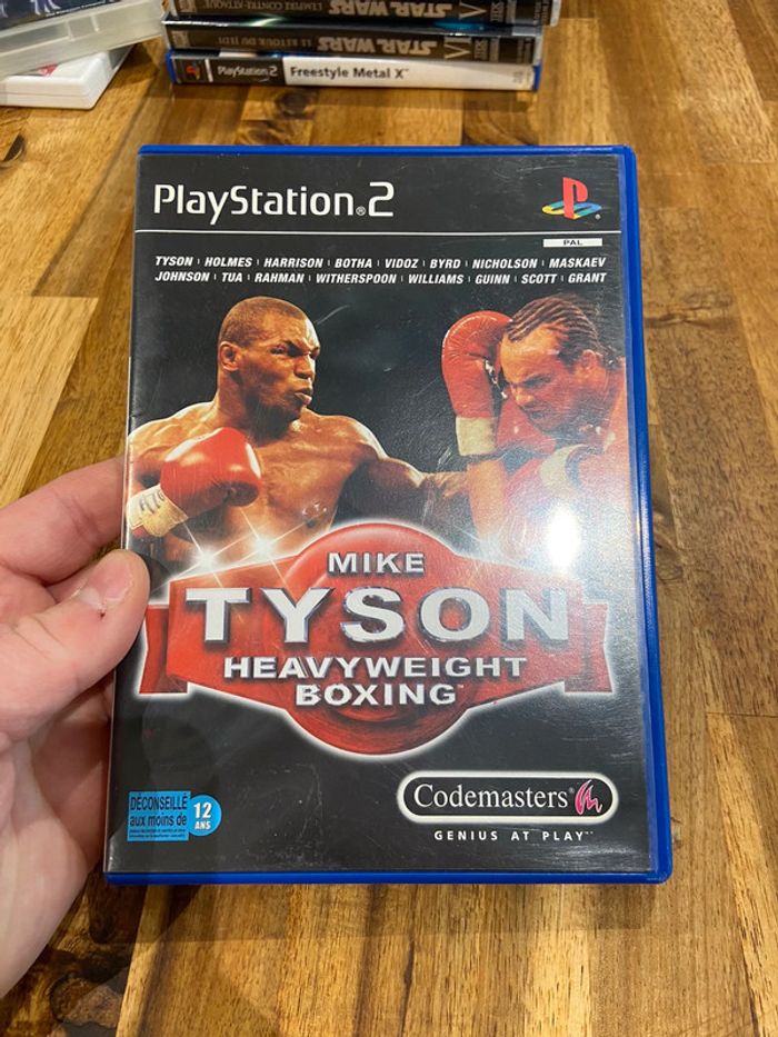 Mike tyson heavyweight boxing ps2