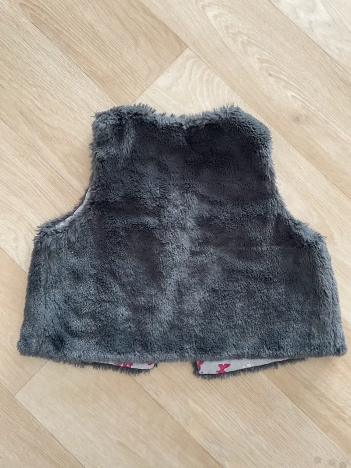 Gilet sans manches 24 mois fille - photo numéro 2