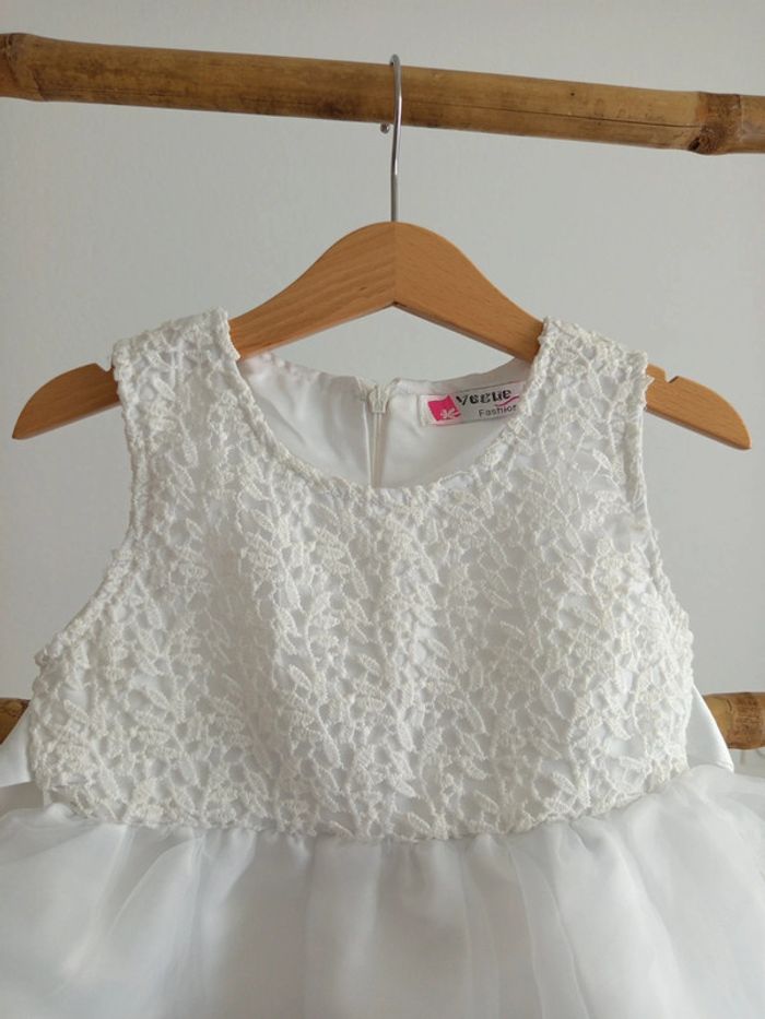 Robe de cérémonie blanche Vogue Fashion 100 cm - photo numéro 2