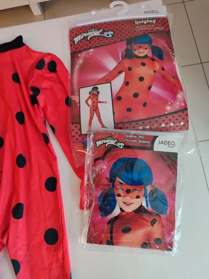 Déguisement Lady Bug taille M (6/8 ans) - photo numéro 8