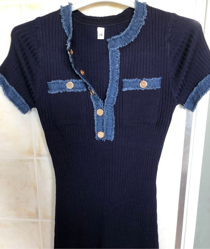 Robe longue bi-matière - Coconut Online - photo numéro 2