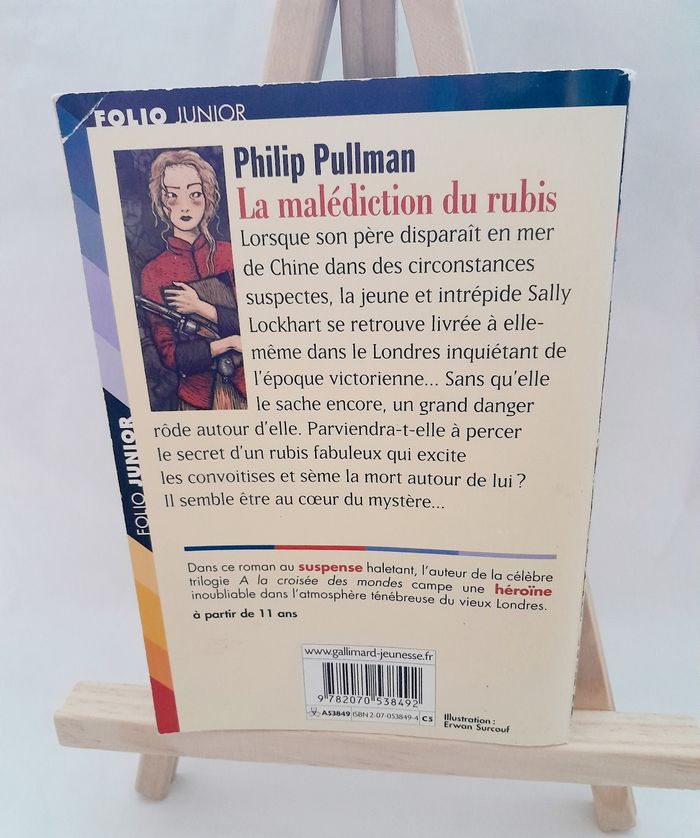 Sally Lockhart La malédiction du rubis Philip Pullman - photo numéro 2