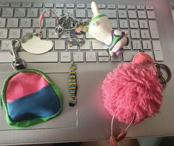 Lot de 6 porte clef