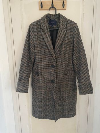 Manteau  longue a  carreaux