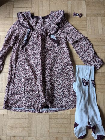 Robe sergent major poule de reinette et poire d api