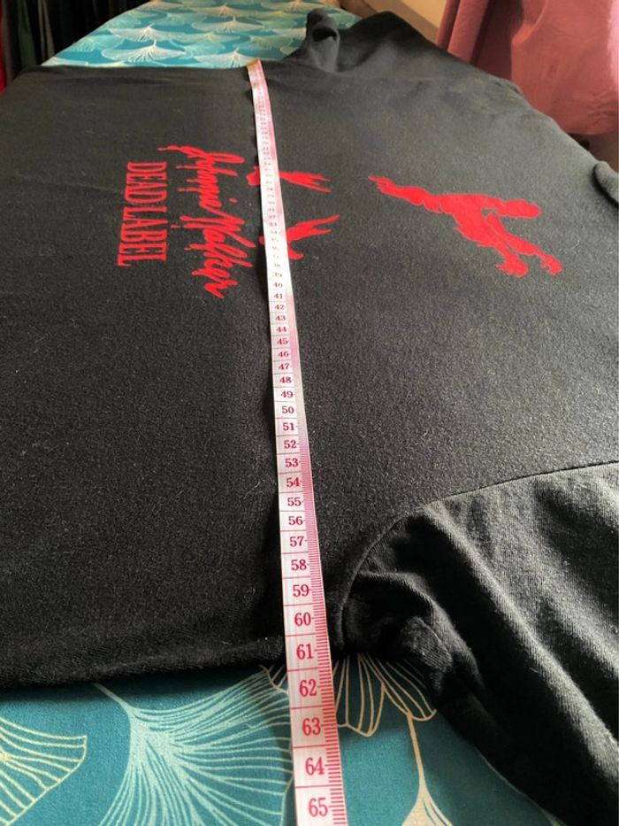 T-shirt noir pour homme Johnnie Walker Dead Label taille XL 357 - photo numéro 4