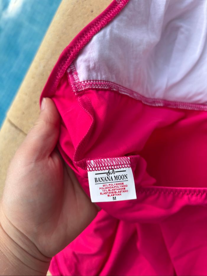 Haut de plage rose banana moon Taille 38 - photo numéro 7