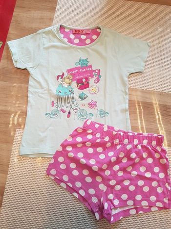 Pyjamas fille été 4 ans