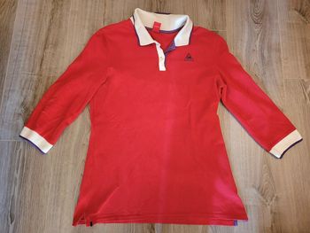 Polo rouge Le Cop Sportif taille L