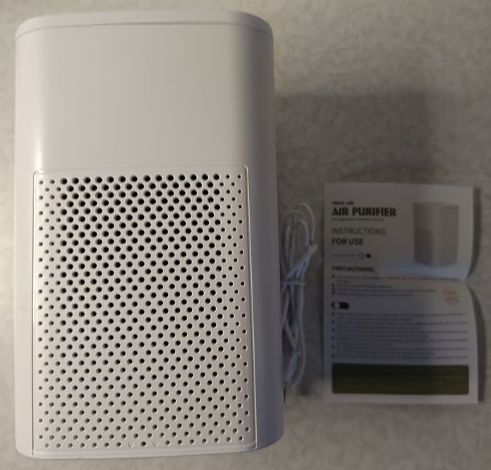 Neuf Mini purificateur d'air USB portable pour voiture, camping car ou chambre