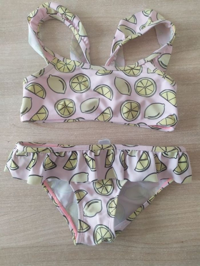 Maillot de bain deux pièces fille 6-8 ans