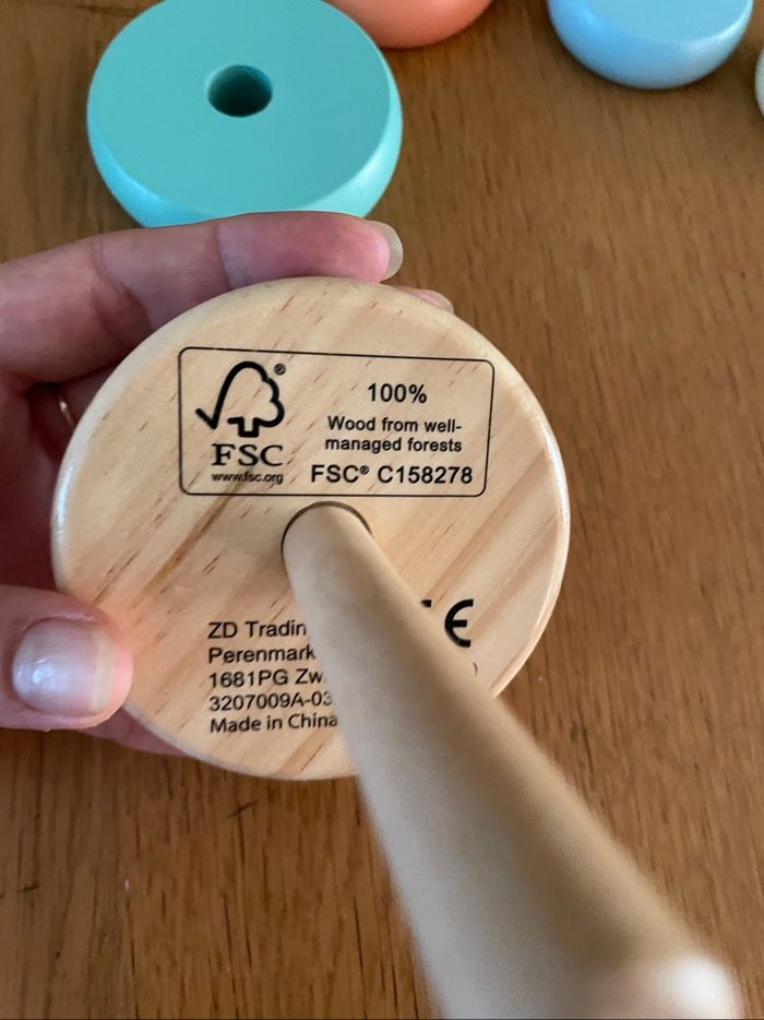 Culbuto en bois - photo numéro 3