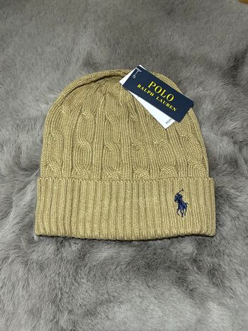 Bonnet ralph Lauren marron