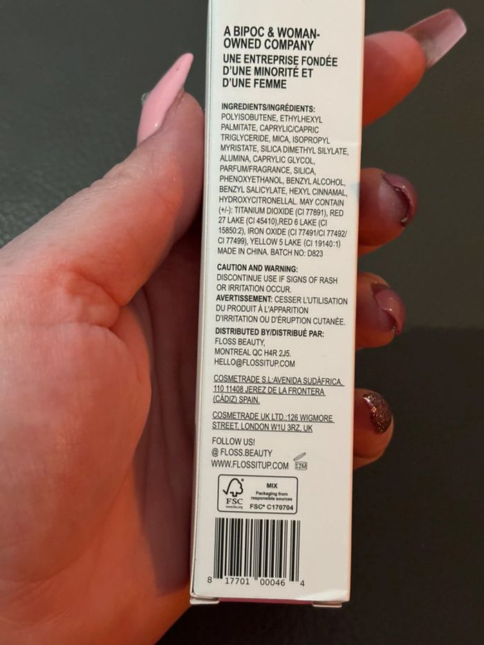Lío gloss / brillant à lèvres rose - photo numéro 2