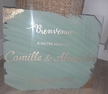 Panneau d'accueil événement 