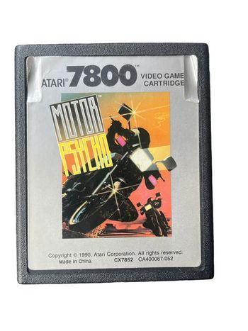 Jeu vidéo Motor Psycho 1990 sur console Atari 7800