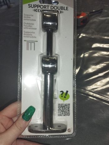 Embout tringle a rideau