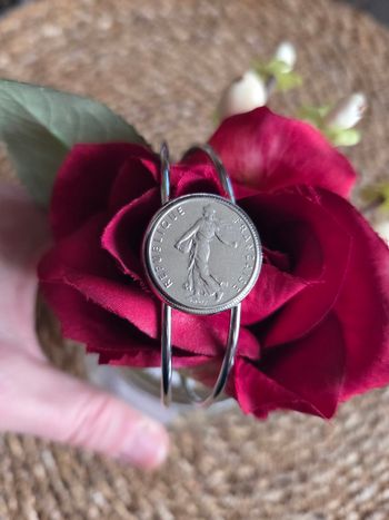 Bracelet vintage bijou pièce F