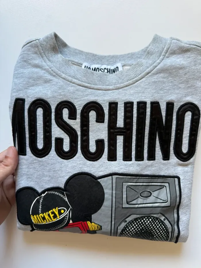 Sweat Mickey Moschino / Collection H&M Disney - photo numéro 7