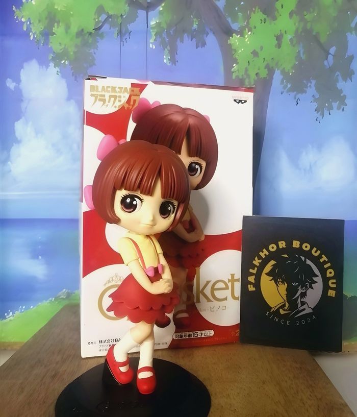 🖤 Figurine Pinoko Black Jack - Q Posket Ver.A - 13cm - Comme Neuf - photo numéro 1