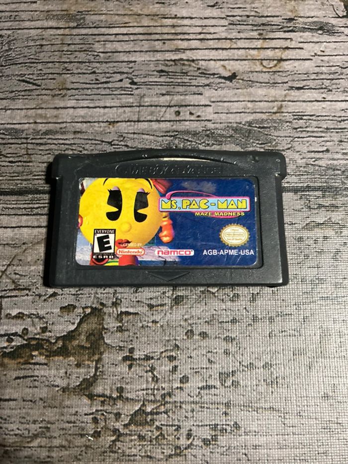 Ms. Pac Man Jeu Nintendo Game Boy Advance loose USA