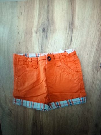 Short en jean Garçon 9-12 mois tape à l oeil