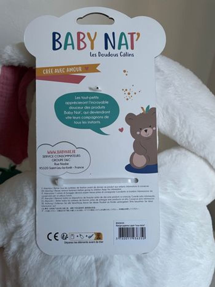 Peluche range pyjama Baby-Nat - photo numéro 3
