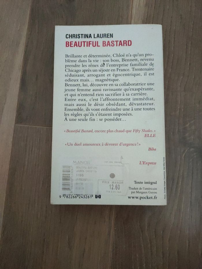 Lot de 2 livres bastard et dirty rowdy thing - photo numéro 4