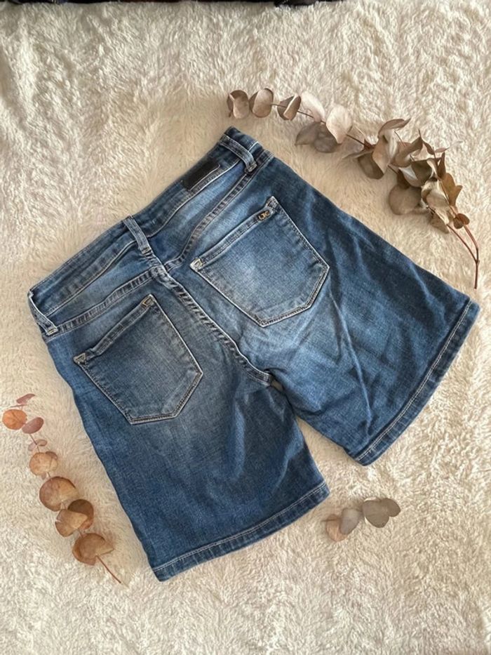 Short en jean long Le temps des cerises - photo numéro 2