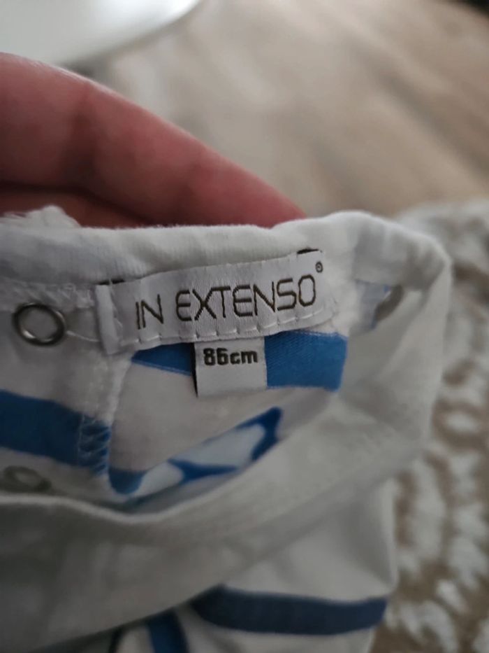 Combishort bebe en coton - photo numéro 6