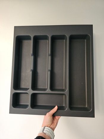 Range-couverts LEROY MERLIN – Noir – 46 × 41,5 cm