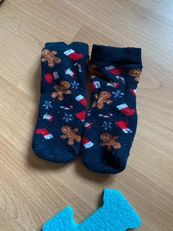 Chaussettes anti dérapantes Noël Taille 19/22