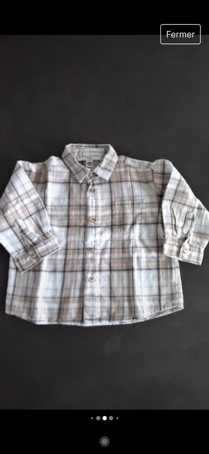 Salopette et chemise - photo numéro 5