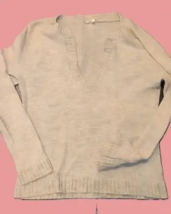 Pull mi-saison beige 38 – Etam