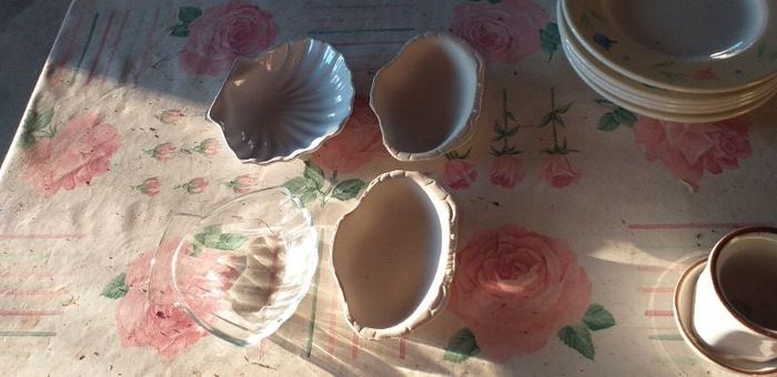 4 plats à coquilles st-Jacques