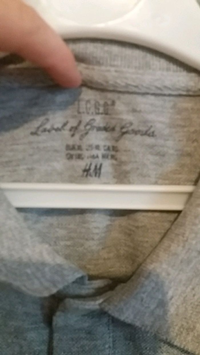 polo gris - photo numéro 2