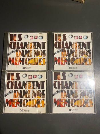 Cd musique variété