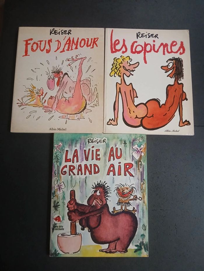Lot de 3 bd reiser